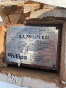 H.A. Phillips Co Vertical Ammonia Receiver ( 32in. X 150in. 505 Gallons)