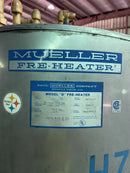 Mueller Fre-Heater D-2VA-105 Horizontal Water Heater - 105 Gallons