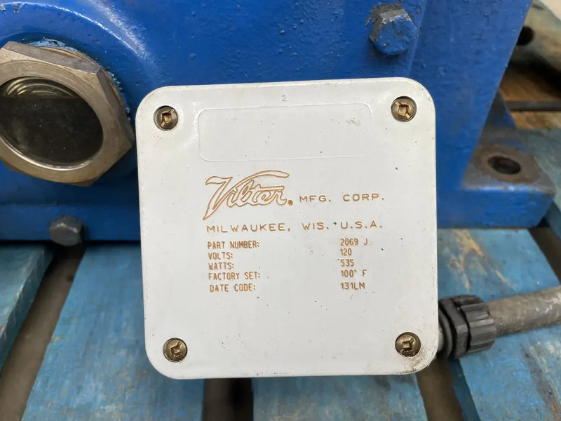 Vilter 454XL 4-Cylinder Bare Reciprocating Compressor (Belt Driven)