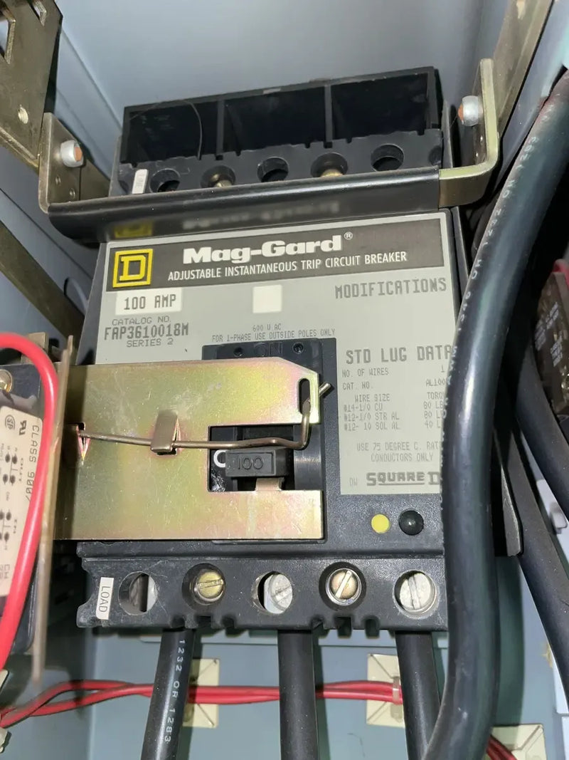 Square D Company Motor Control Center