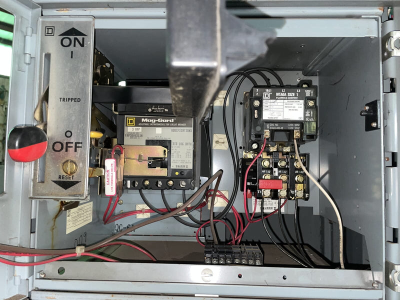 Square D Company 3 Section Motor Control Center (600 Amp, 60 Hz, 3 Ph)