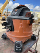 Aspiradora eléctrica portátil rígida WetDry - 16 galones