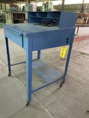 Global Industrial Blue Sloped Shop Desk