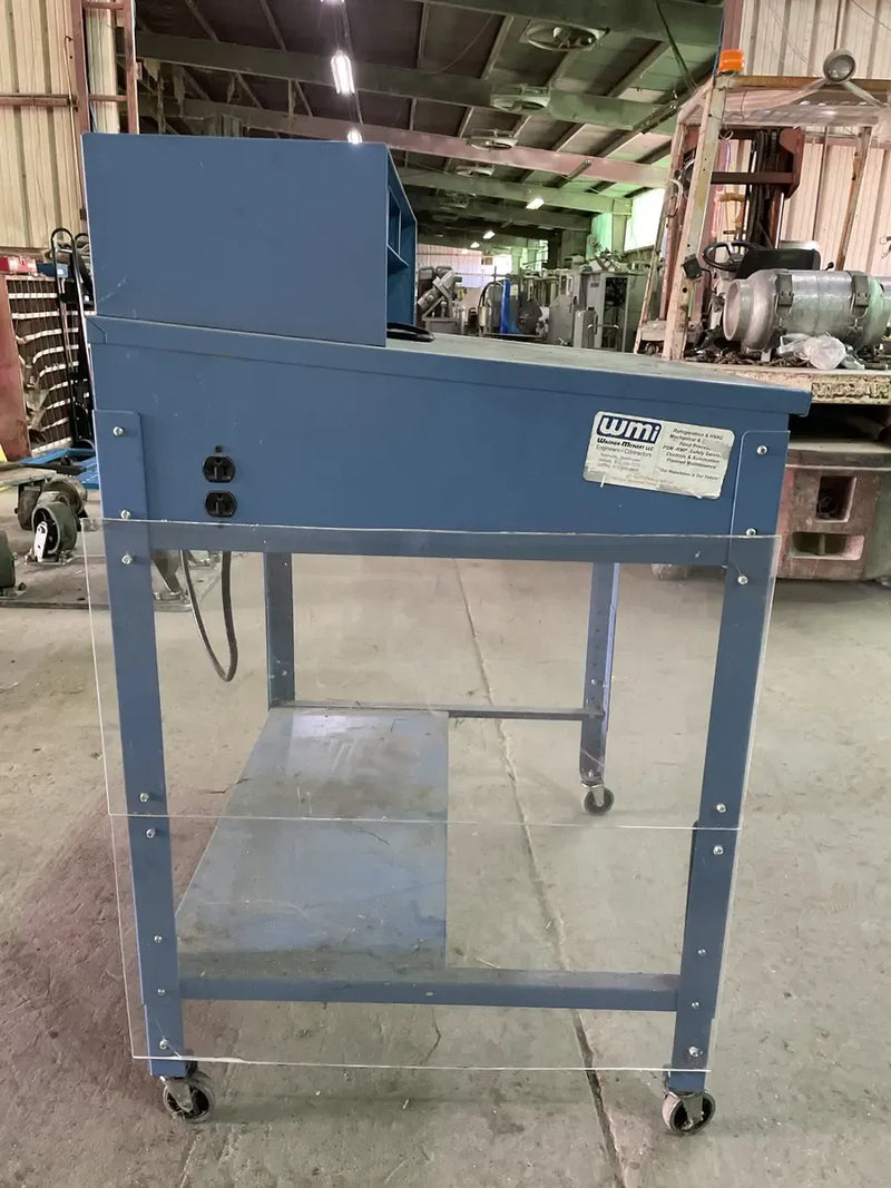 Global Industrial Blue Sloped Shop Desk