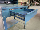 Global Industrial Blue Sloped Shop Desk