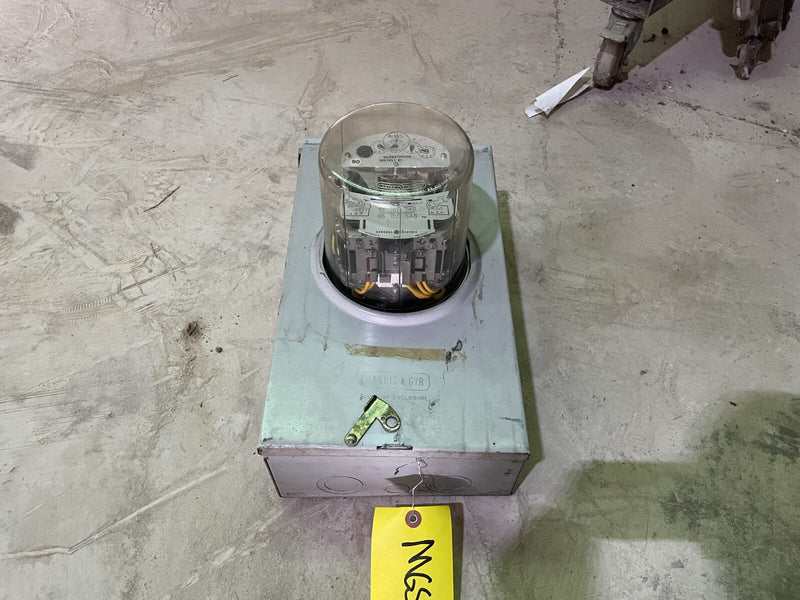 General Electric VM-64S Watthour Meter (240V, 60Hz)