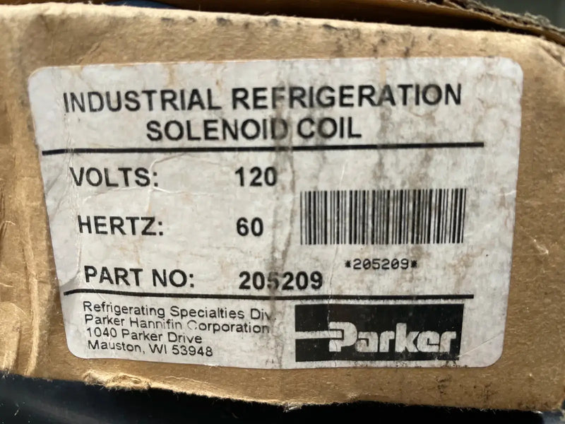 Parker Refrigeration 205209 Solenoid Coil