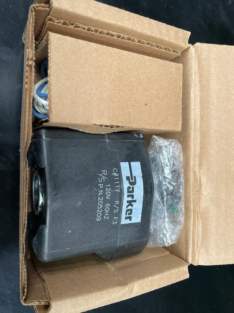Parker Refrigeration 205209 Solenoid Coil with Bolt Package Flanges
