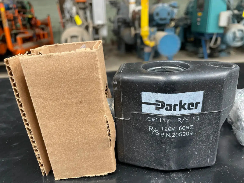 Parker Refrigeration 205209 Solenoid Coil with Bolt Package Flanges