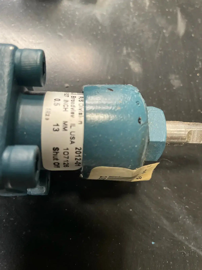 Parker Refrigeration 107126 SW Angle Shut-Off Valve (1/2")