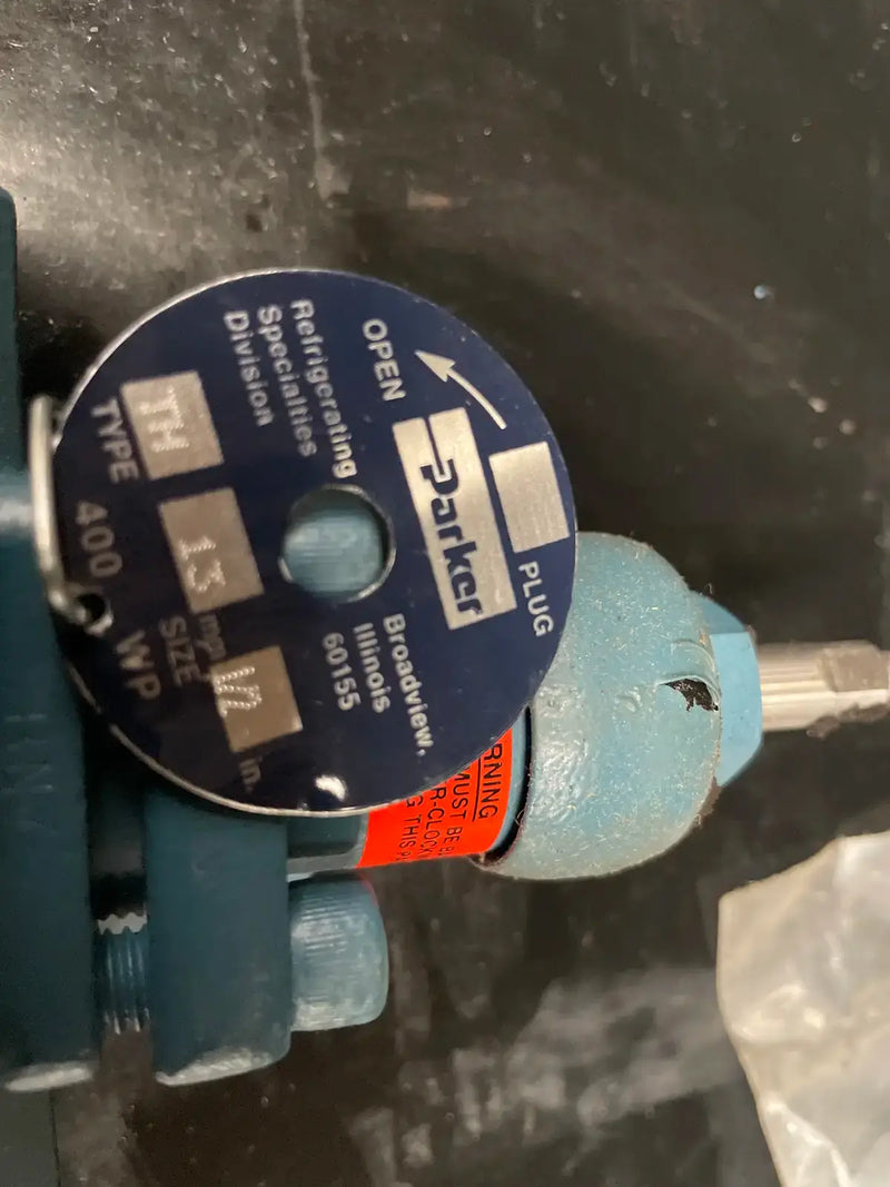 Parker Refrigeration 107125 TH Válvula de cierre Globe-T (1/2")