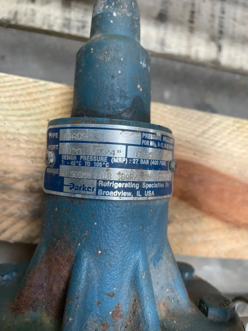 Regulador de presión de refrigerante Parker A4AOS (3/4")