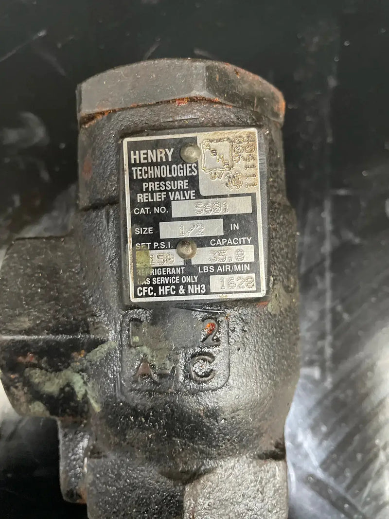 Henry Technologies 5601 Válvula de alivio de presión 1/2" FPT x 1" FPT)