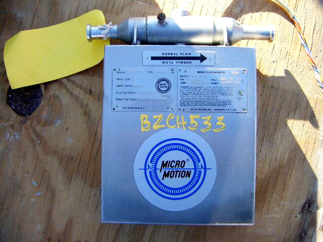 Micro Motion Flow and Density Monitoring System Micro Motion 