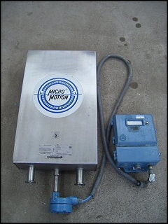 Micro Motion Mass Flow Sensor Micro Motion 