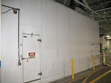 Modular Spiral Freezer Box, 15 ft. x 30 ft. x 15 ft. Not Specified 