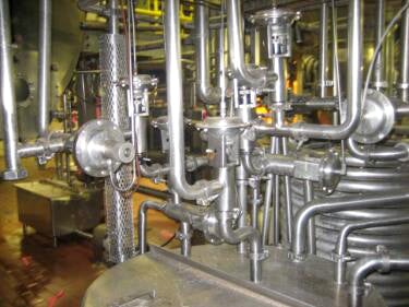 Mojonnier Preheat Raw Milk Pasteurizing Skid Mojonnier 