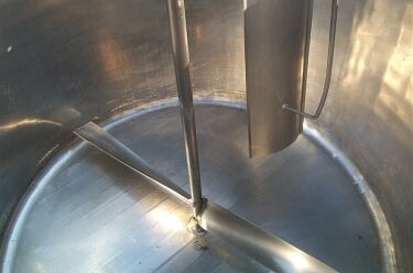 Mojonnier Stainless Steel Jacketed Processor Tank- 600 Gallon Mojonnier 