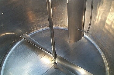 Mojonnier Stainless Steel Single Shell Processor Tank- 600 Gallon Mojonnier 