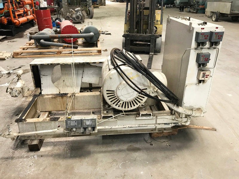 Mounting Base for Vilter 448 Compressor – 125 HP Vilter 