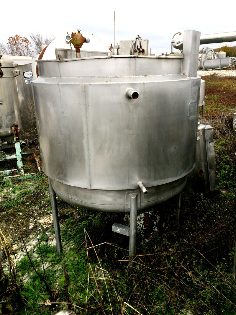 Mueller Stainless Steel Mixing Tank - 300 Gallons Paul Mueller Co. 