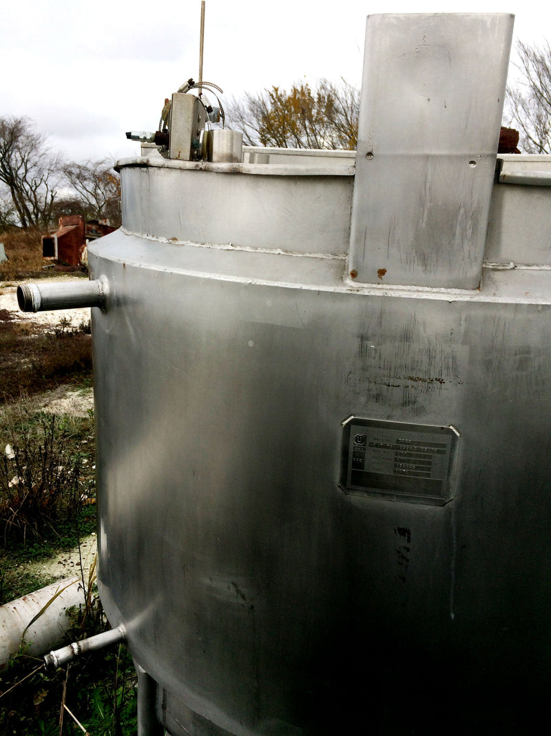 Mueller Stainless Steel Mixing Tank - 300 Gallons Paul Mueller Co. 