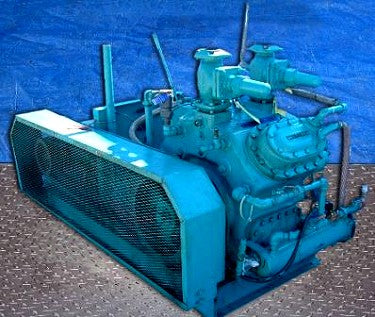 Mycom Cimco C5-WO4A 4-Cylinder Reciprocating Compressor Mycom Cimco 