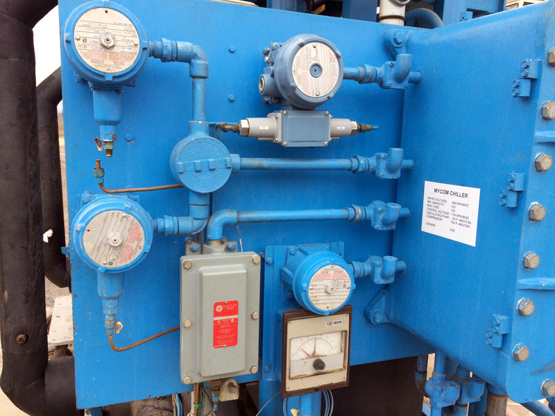 Mycom / Nutemp Water Cooled Indoor Chiller Skid – 15 TR Mycom 