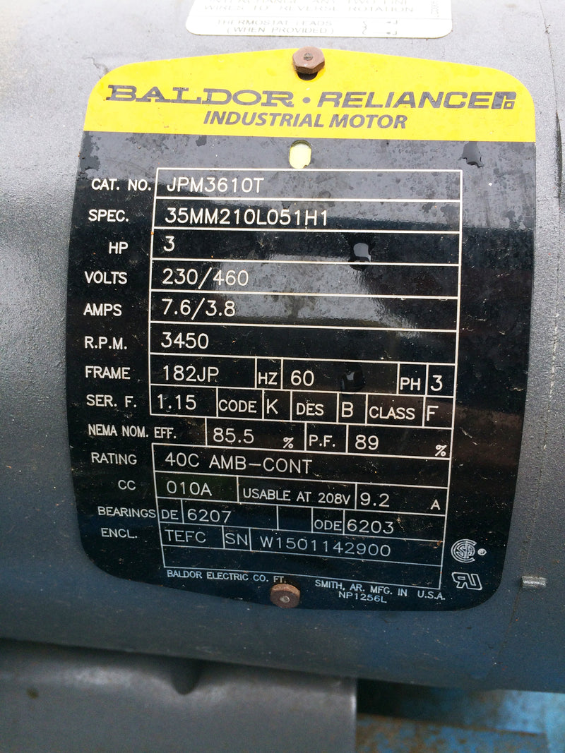 Mycom / Nutemp Water Cooled Indoor Chiller Skid – 15 TR Mycom 