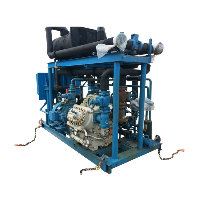 Mycom / Nutemp Water Cooled Indoor Chiller Skid – 15 TR Mycom 