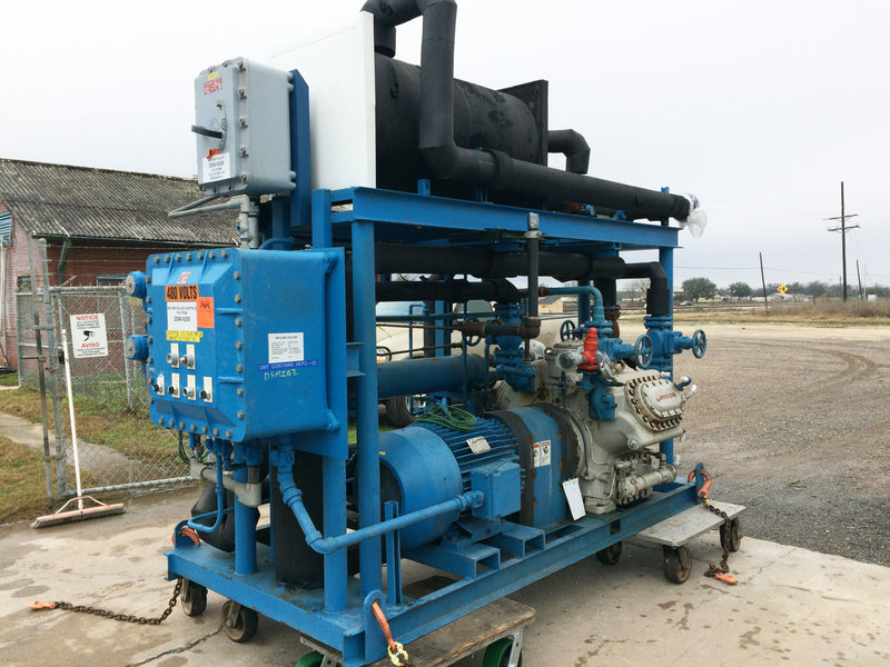Mycom / Nutemp Water Cooled Indoor Chiller Skid – 15 TR Mycom 