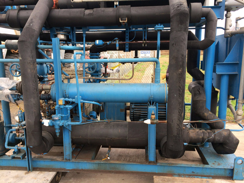 Mycom / Nutemp Water Cooled Indoor Chiller Skid – 15 TR Mycom 