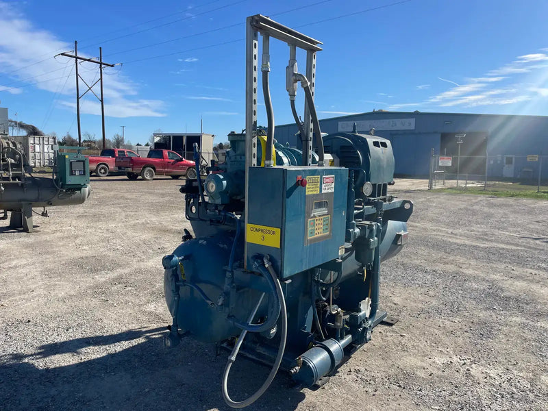 Mycom 160VLD Rotary Screw Compressor Package (Mycom 160VLD, 200 HP 230/460 V, Micro Control Panel)