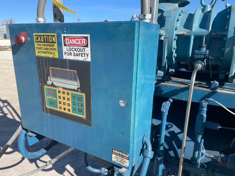 Mycom 160VLD Rotary Screw Compressor Package (Mycom 160VLD, 200 HP 230/460 V, Micro Control Panel)