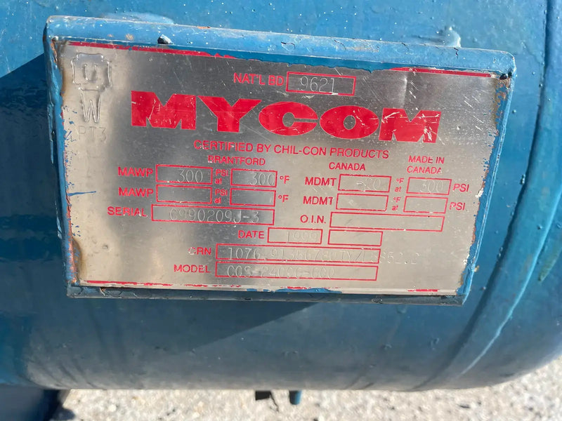 Mycom 160VLD Rotary Screw Compressor Package (Mycom 160VLD, 200 HP 230/460 V, Micro Control Panel)