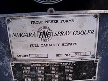 Niagara No-Frost Evaporator with Ammonia Recirculator Package Niagara 