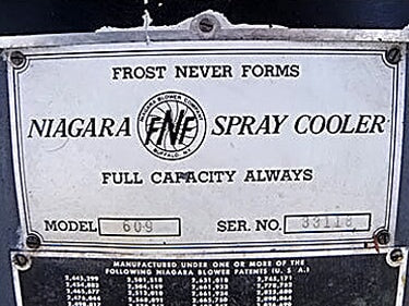 Niagara "No-Frost"® Evaporator with Ammonia Recirculator Package Niagara 