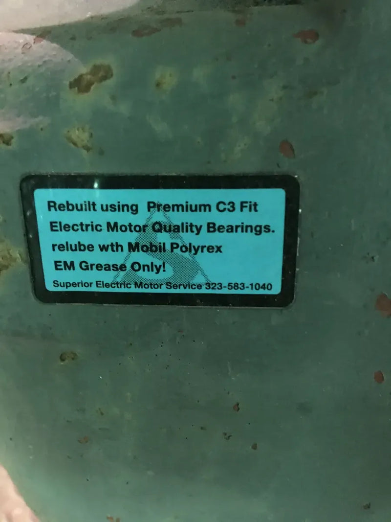 Baldor 18D001X518H1 Motor (150 HP, 1780 RPM, 460 V)