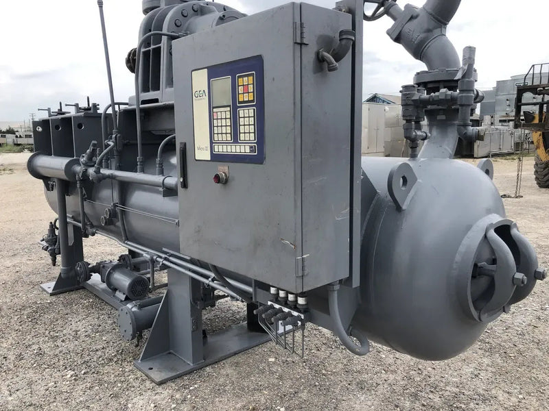GEA Rotary Screw Compressor Package (GEA V-2, MISSING MOTOR, GEA Micro Control Panel)