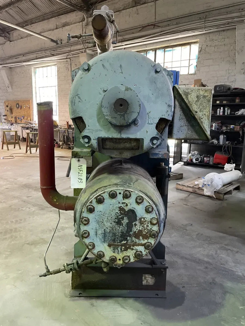 Vilter Rotary Screw Compressor Package (Vilter VSR221, 125 HP 230/460 V, Vilter Micro Control Panel)