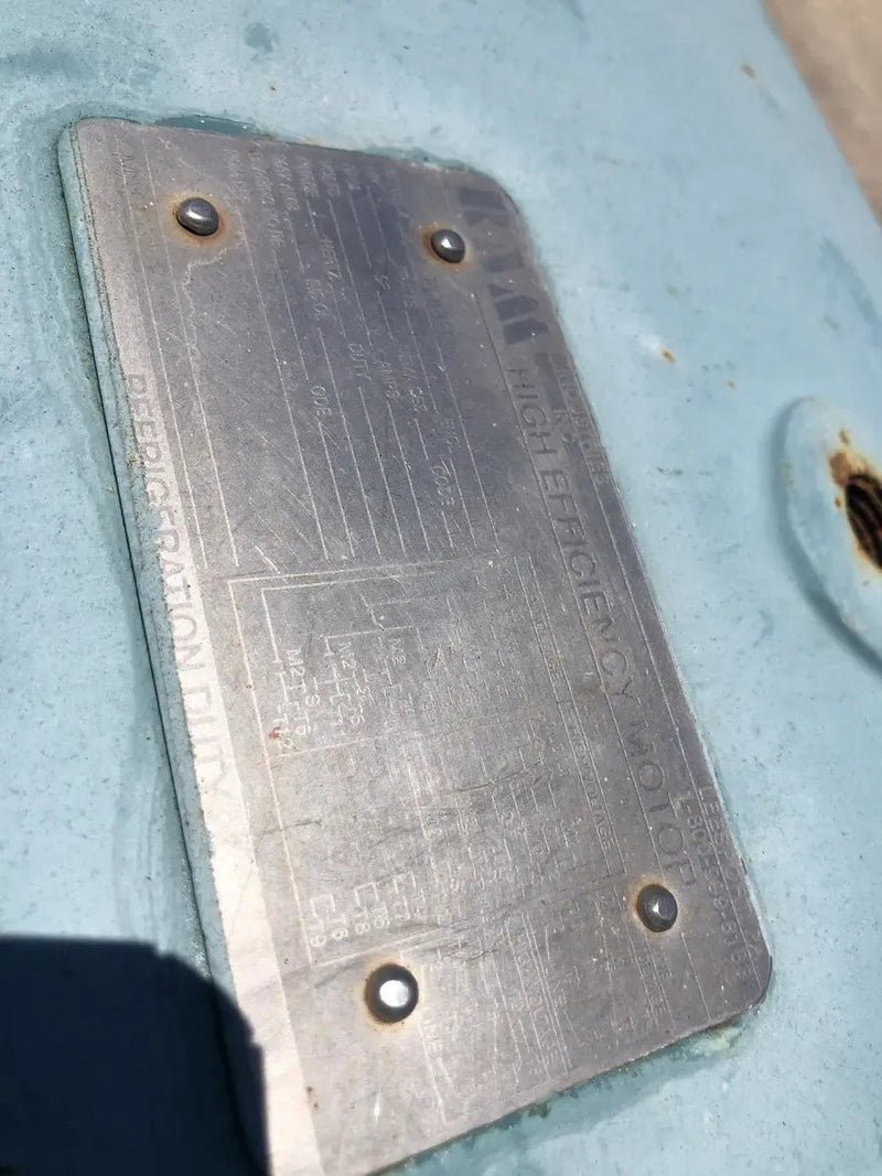 Paquete de compresor de tornillo rotativo Frick RWB-II-60-E (Frick TDSH163S, 150 HP 230/460 V, panel de control Frick Micro)