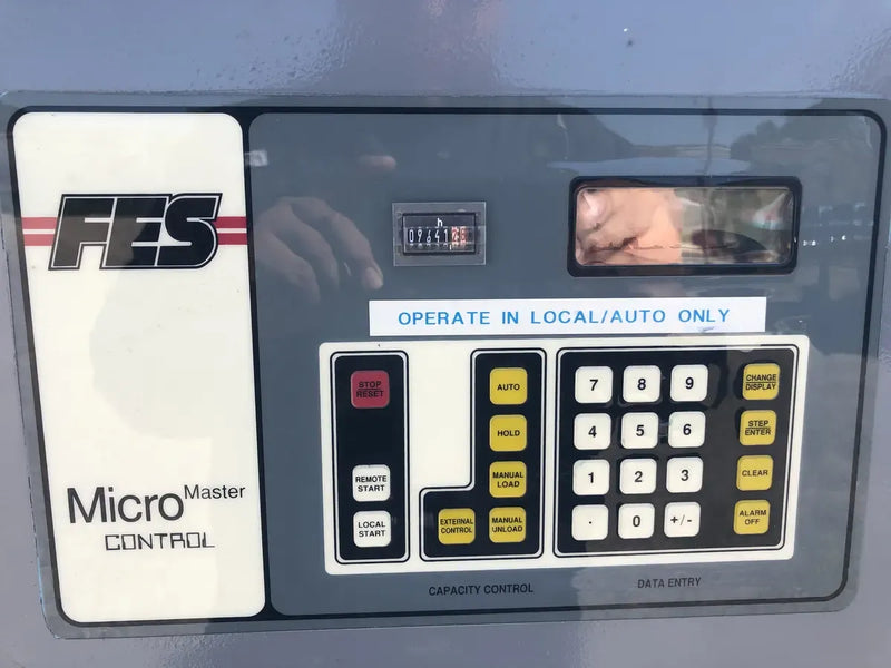 Paquete de compresor de tornillo rotativo FES 16S (Kobelco 16S, 200 HP 230/460 V, micropanel de control FES)