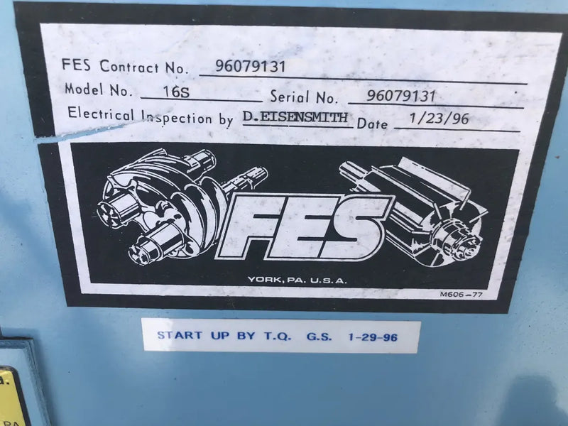 Paquete de compresor de tornillo rotativo FES 16S (Kobelco 16S, 200 HP 230/460 V, micropanel de control FES)