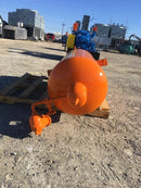 Globe Ice Machine Co. Horizontal Oil Separator (23in X 64 in. 115 Gallons)