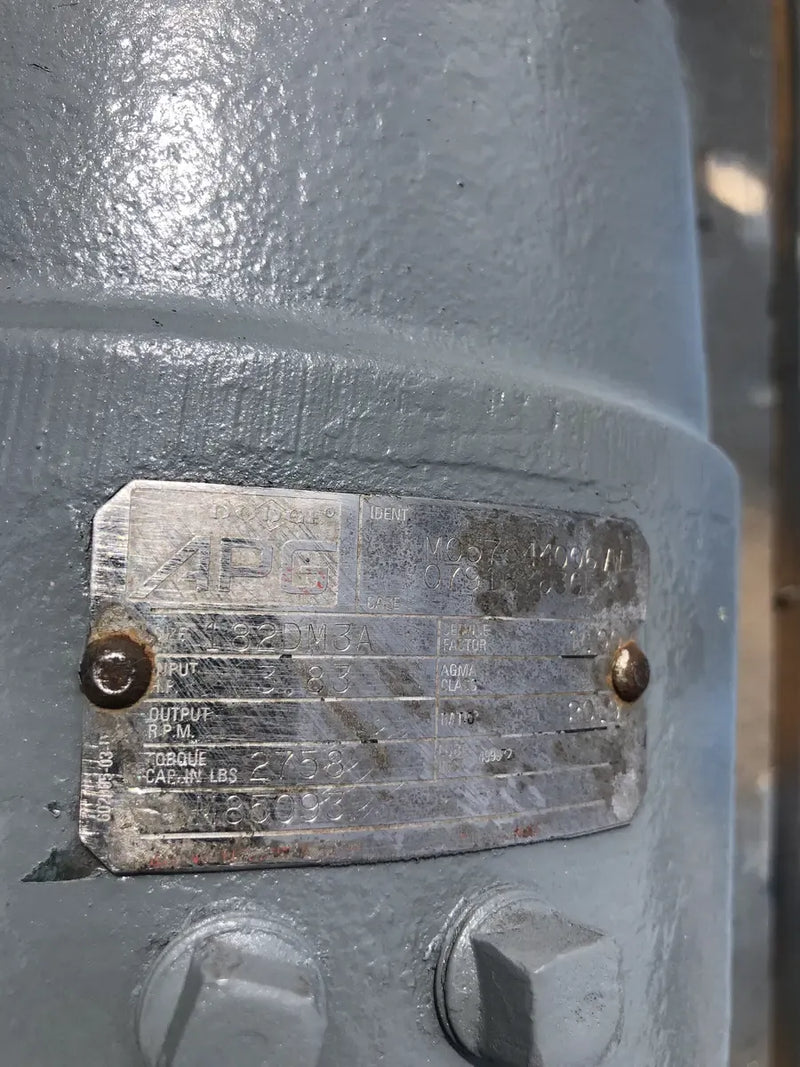 Reductor de velocidad Dodge APG - 3 HP
