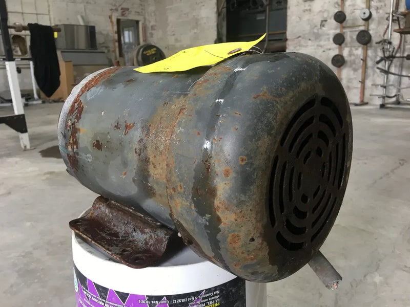 Baldor M3615T Motor (5 HP, 1725 RPM, 208-230/460 V)