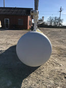 York International 163742 Horizontal Ammonia Receiver ( 24 in. X 120in. 235 Gallons)