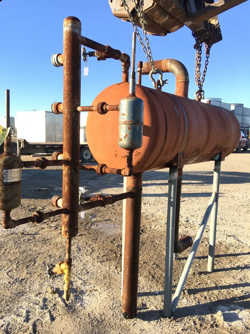 Industrial Service Fabricators Horizontal Ammonia Receiver ( 25in. X 79in. 168 Gallons)