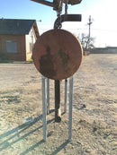 Receptor de amoníaco horizontal para fabricantes de servicios industriales (25 pulgadas x 79 pulgadas, 168 galones)