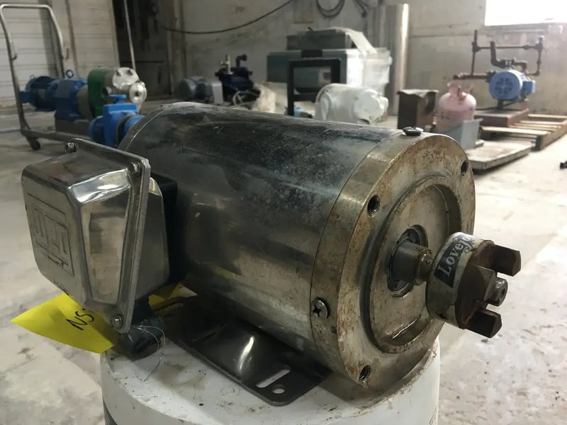 Weg Shark 7512EP3EP3ESS56C Motor (44259 HP, 1155 RPM, 206-230/460 V)